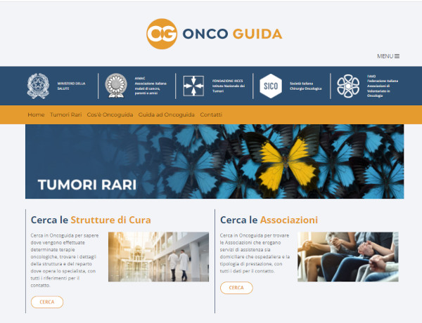 oncoguida ricerca strutture tumori rari